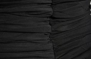 Elegantné mini šaty Atessa, čierne